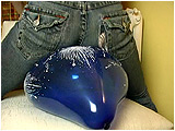Video clip for sale of Eira bumpopping on a chair in jeans
