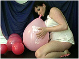 inflating balloons