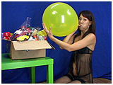 blow balloons and pop balloons