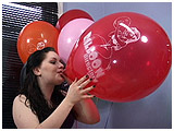 Kat mouth-inflates Balloon Directory balloons