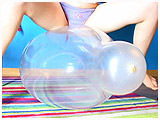 Video clip for sale of Marcy inflating and bum-popping