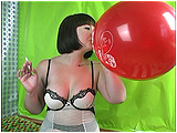 Video clip for sale of Sophie smoking, inflating and cig-popping