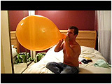 men and balloons