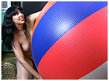 inflatable beach ball